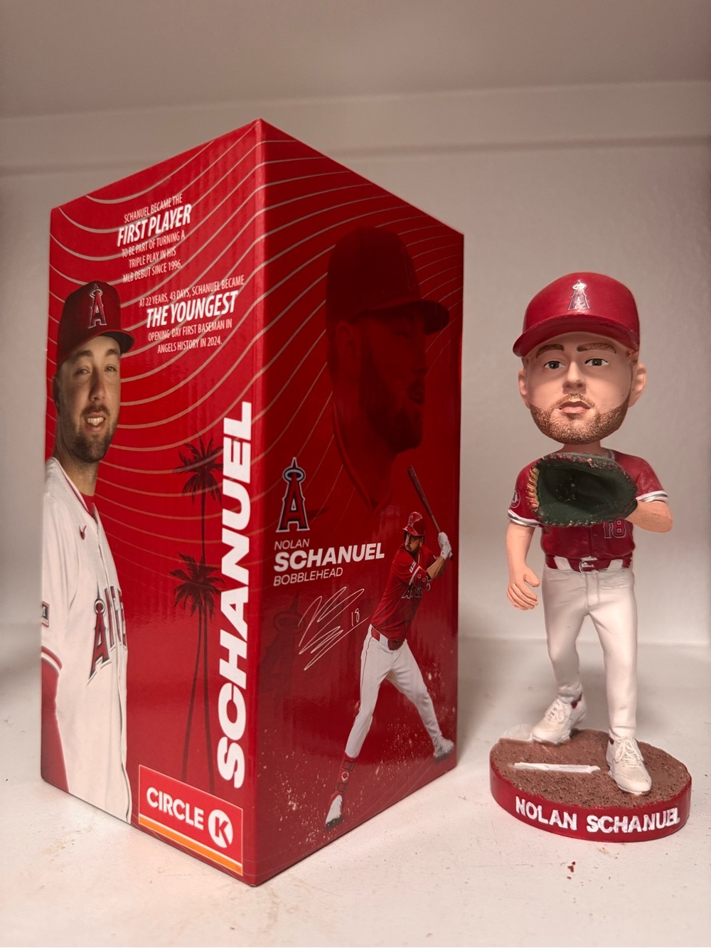 LA Angels Bobblehead: Nolan Schanuel